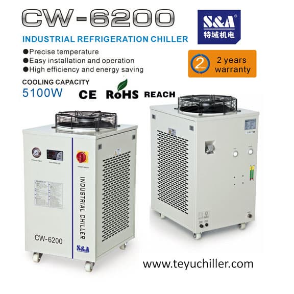 S_A water cooled industrial chillers for ozone generators